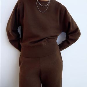 COPY - Brown Zara Sweat Suit